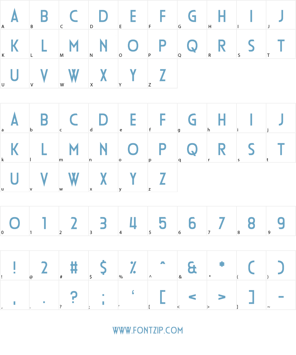Die Frau Font Character